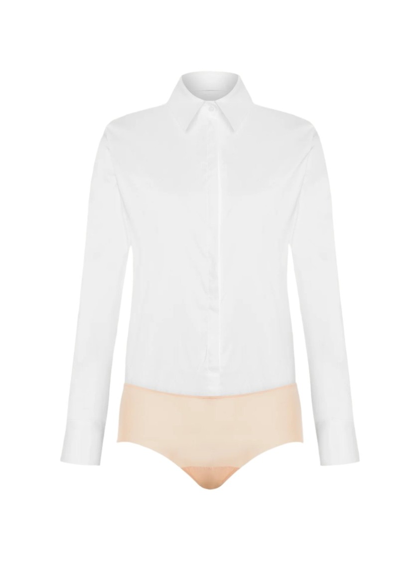 Wolford London Effect Panty Body In White