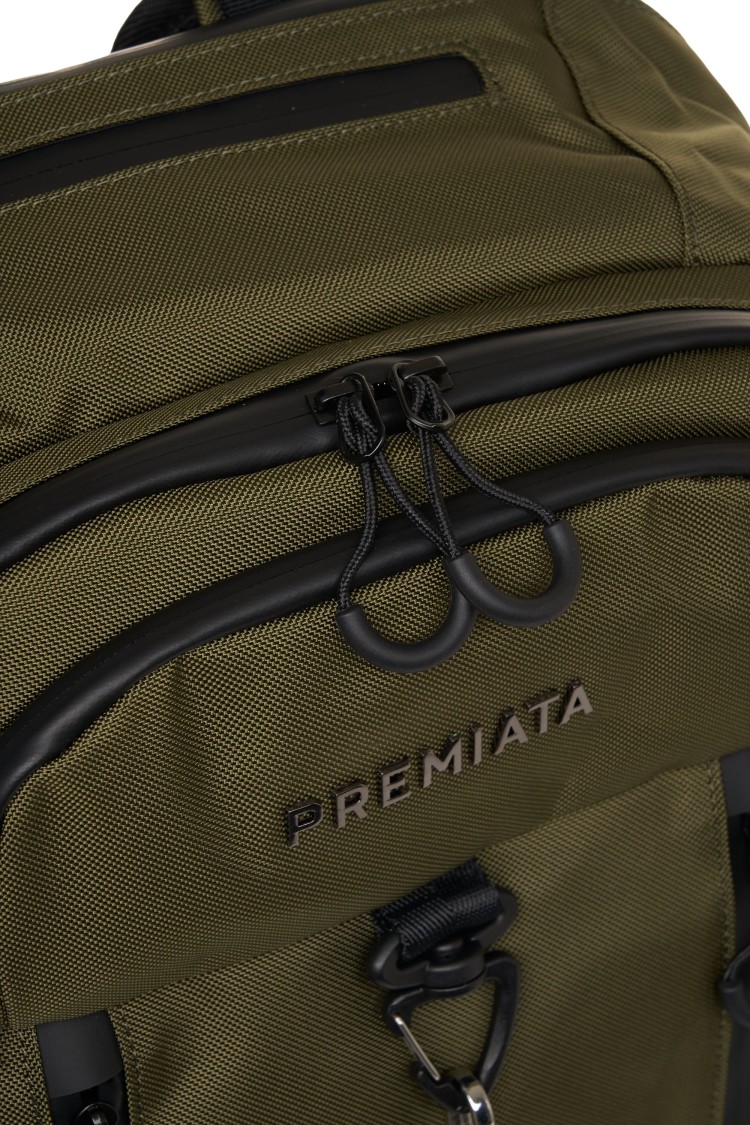 Shop Premiata Ventura Backpack With Adjustable Straps