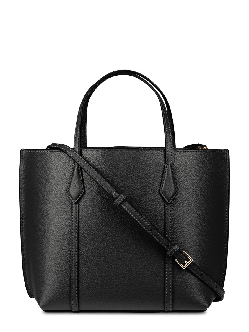Tory Burch Perry Small Tote In Black