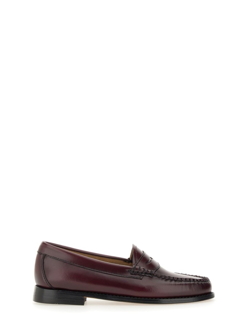Gh Bass Moccasin Weejun In Burgundy