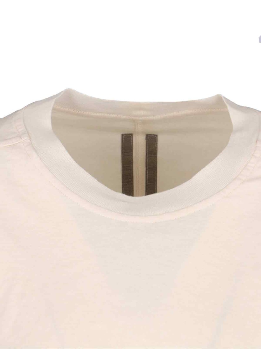 Rick Owens Drkshdw Drkshdw By Rick Owens "classic Mini" Crop T-shirt – Ivory