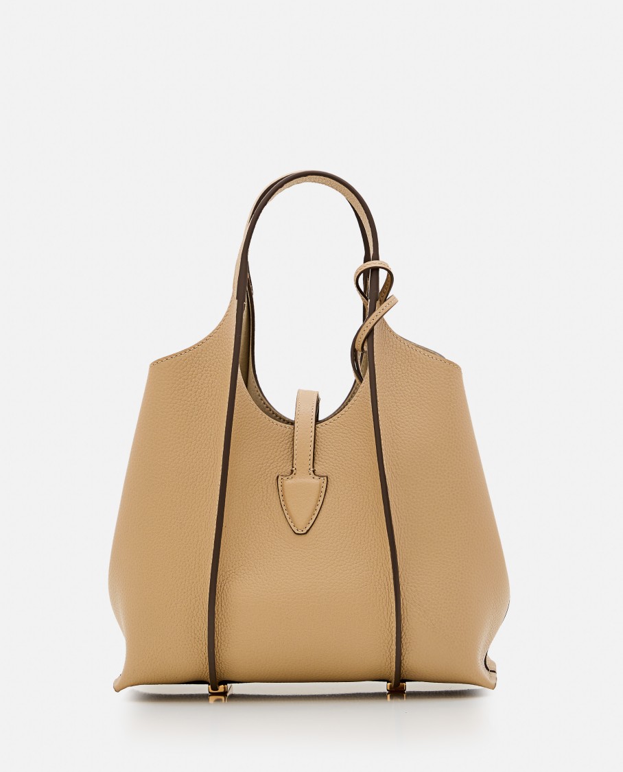 Tod's Tsb Small Shopping Bag In Brown