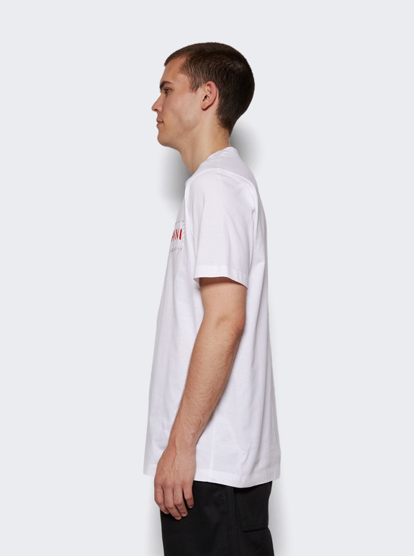 Shop Marni Organic Cotton T-shirt With Patch