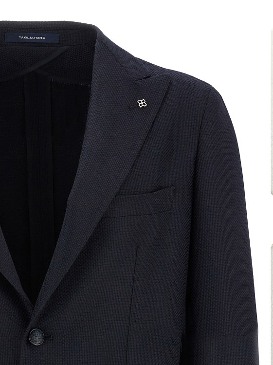 【関税込み】tagliatore MICRO SQUARES BLAZER Tagliatore Micro Squares Blazer | ShopSimon