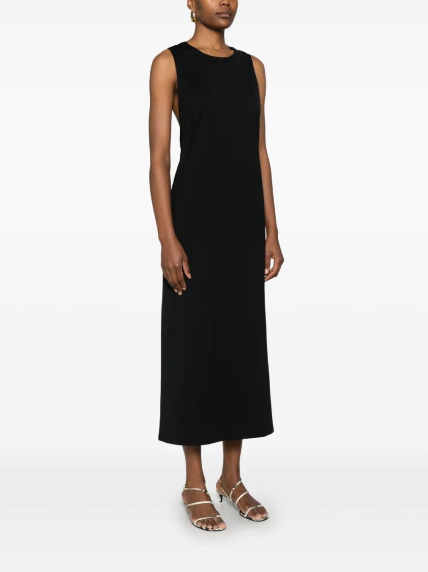 Shop Loulou Studio Rayna Maxi Dress In Black