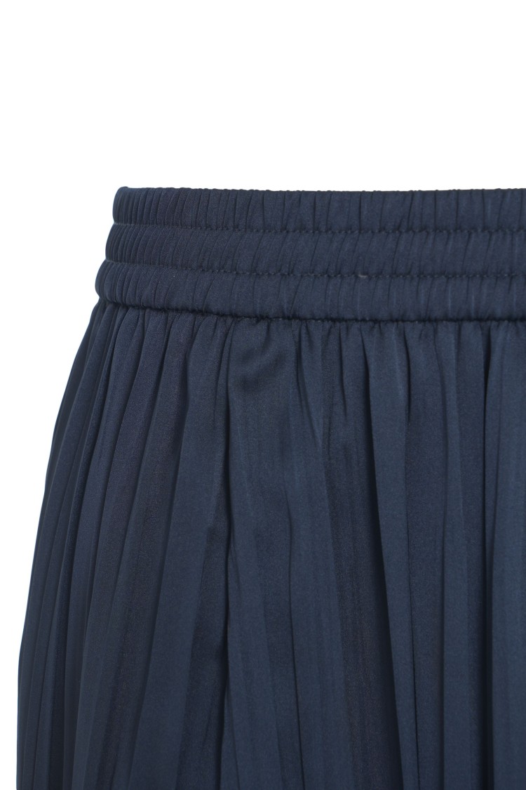 MICHAEL KORS MICHAEL KORS FLOWING PLEATED MIDI SKIRT WITH ELASTIC WAISTBAND
