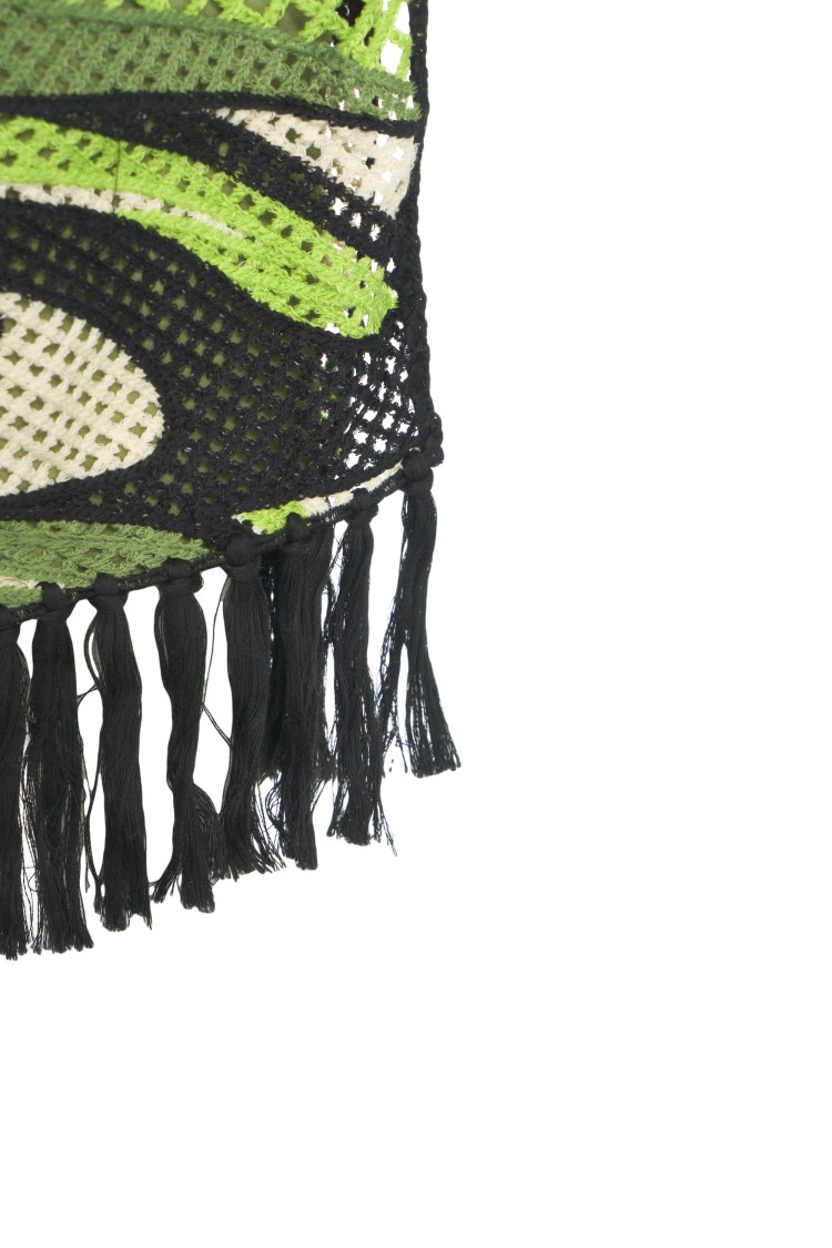 FARM RIO FARM RIO VIBRANT CROCHET MAXISKIRT