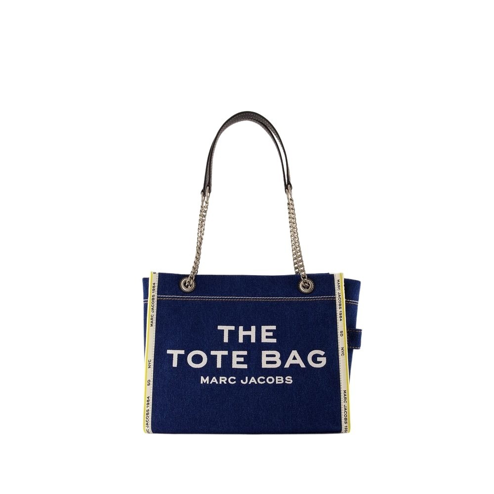 Shop Marc Jacobs The Medium Tote - Cotton - Black