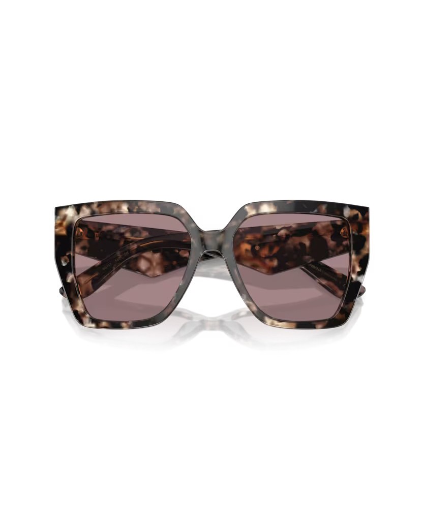 Dolce & Gabbana Oversized Square Havana Brown Sunglasses