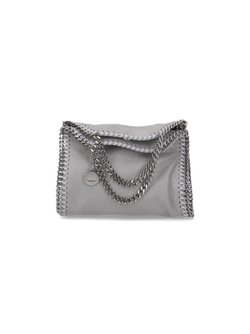 Stella Mccartney "Falabella" Micro Tote Bag  Gray