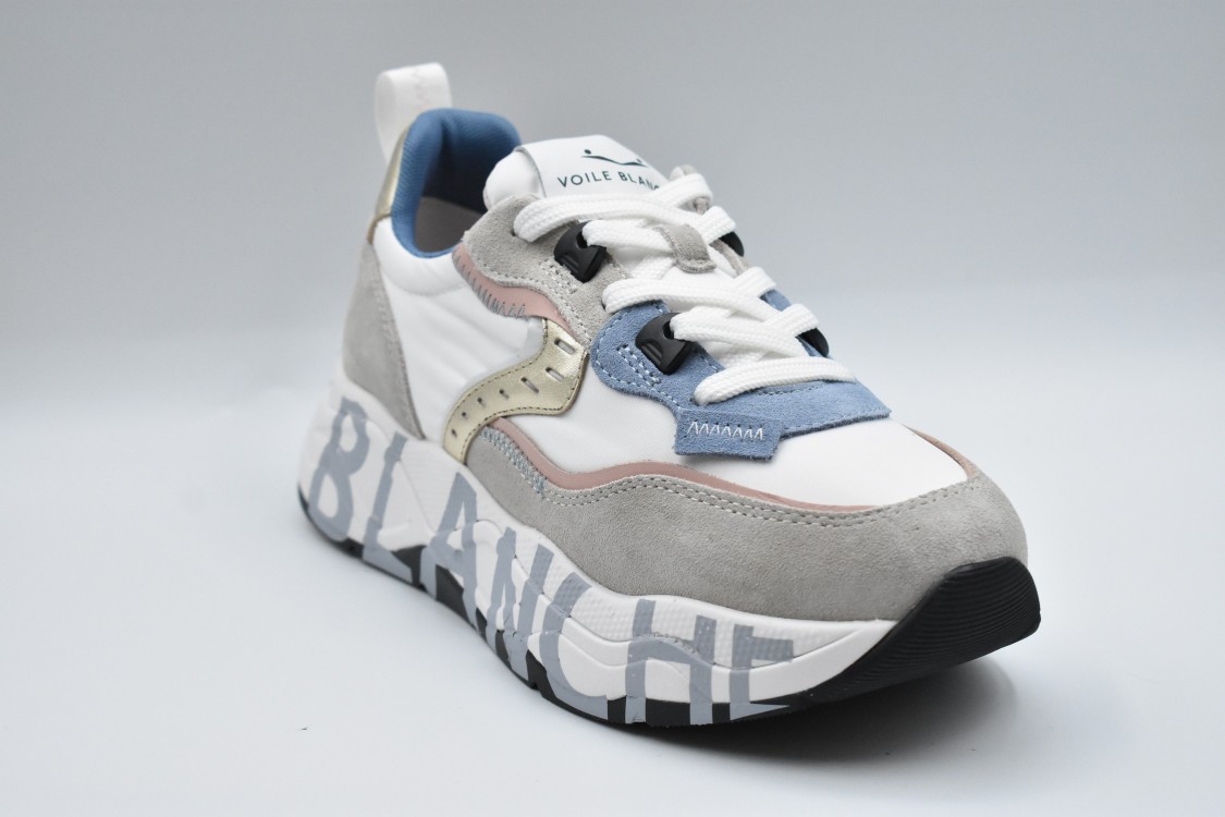 VOILE BLANCHE VOILE BLANCHE LACED SNEAKERS WITH CHUNKY SOLE