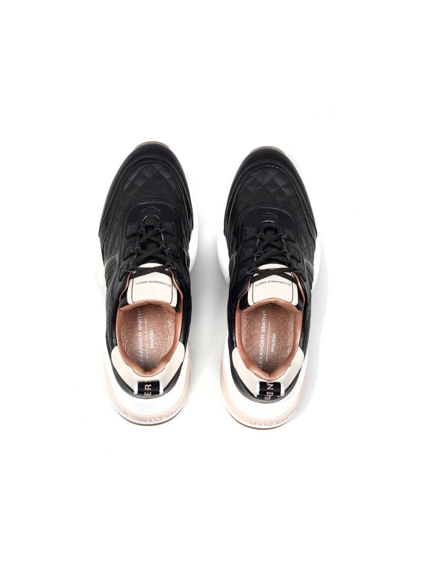 スニーカー Alexander Smith Quilted Black Casual Trainers Alexander Smith Quilted Black Casual Trainers Sneaker | THE LIST