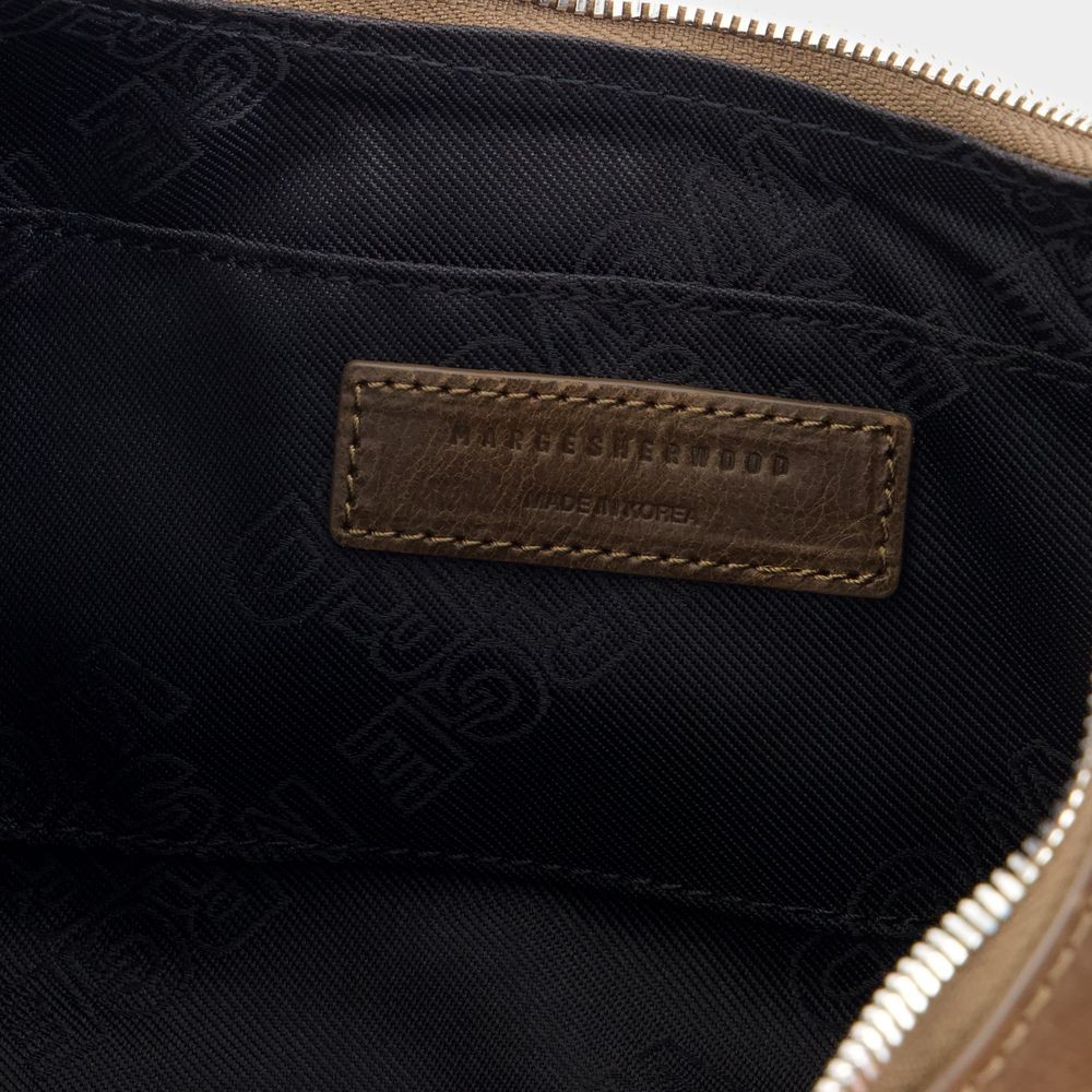 MARGESHERWOOD MARGESHERWOOD SHOULDER BAG - LEATHER - BROWN 