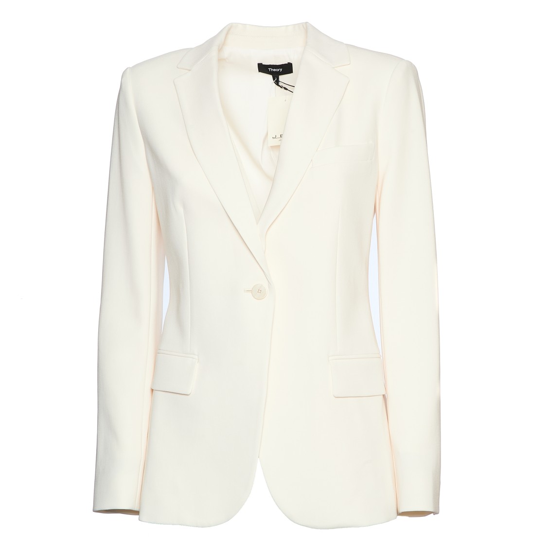 THEORY THEORY TAILORED WHITE BLAZER STAPLE B