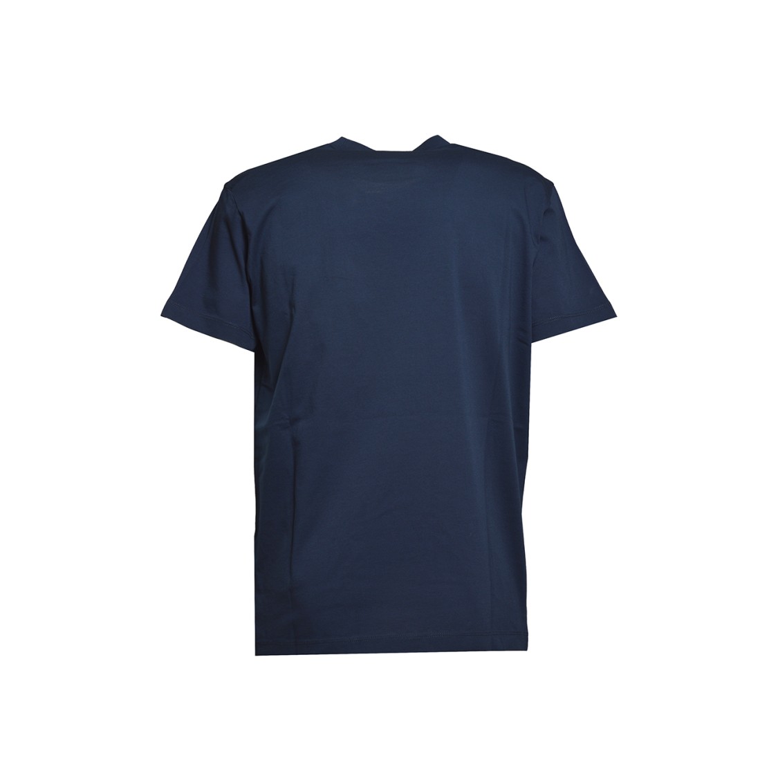 Dsquared2 D2 Logo Patch Crewneck T-shirt In Black