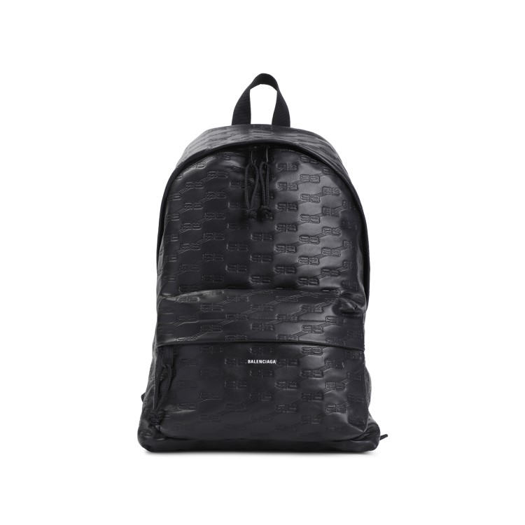 Balenciaga Black Leather Backpack in Black THE LIST