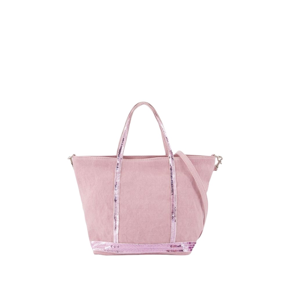Vanessa Bruno Cabas S Shopper Bag - Linen - Pink In Pink