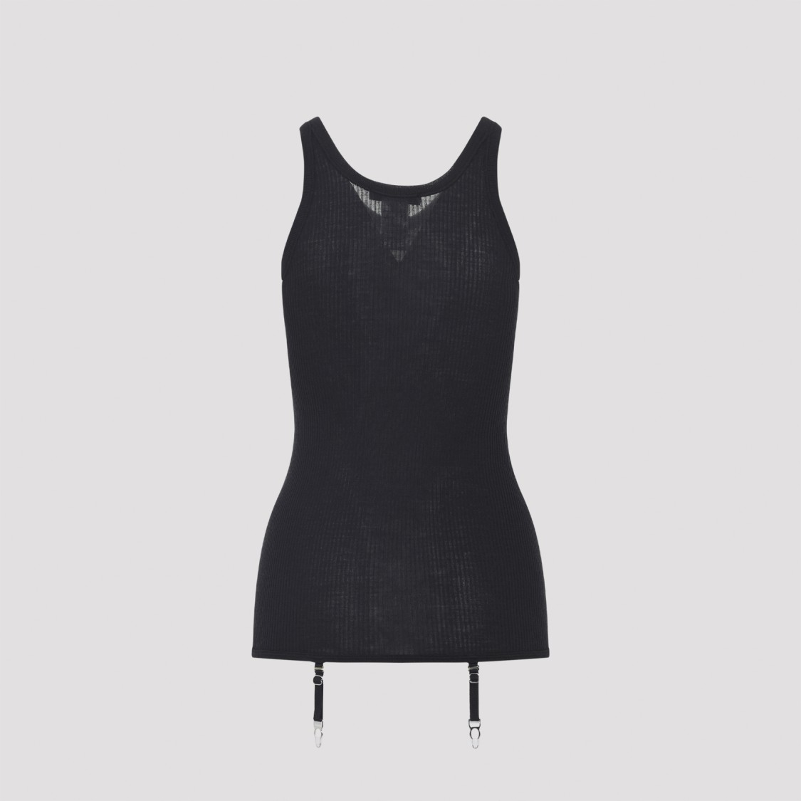 Lemaire Seamless With Suspenders Top In Black