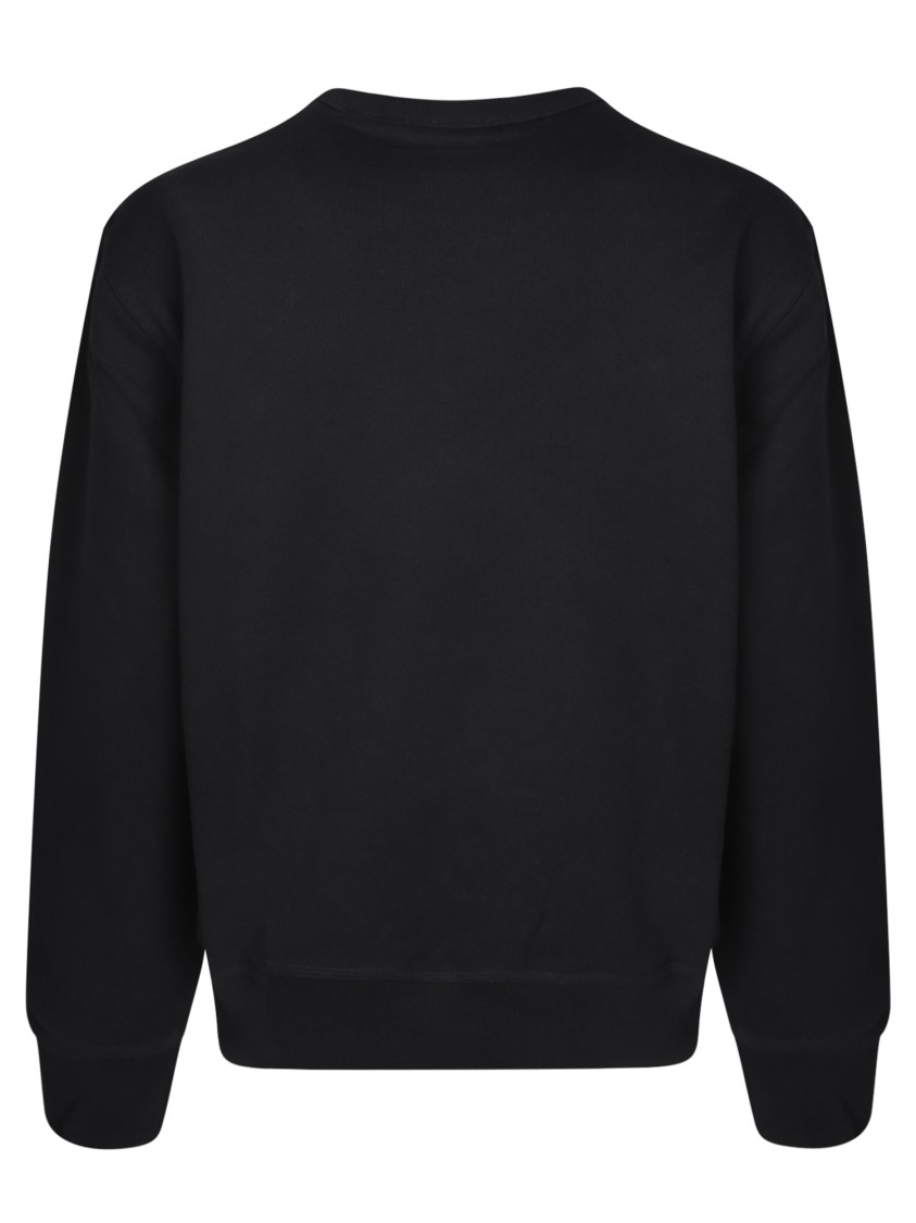 Shop Burberry Long Sleeve Black Sweatshirt