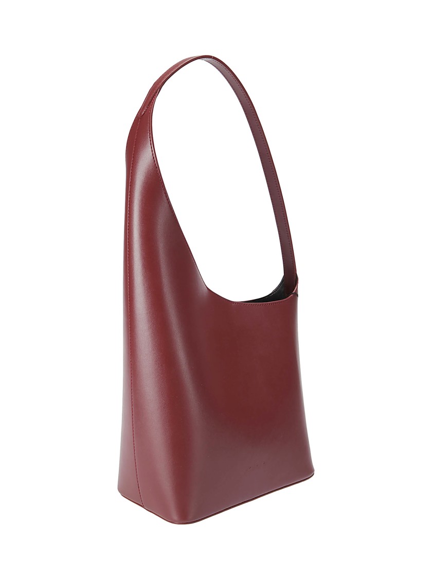 Shop Aesther Ekme Demi Lemi Bag In Burgundy