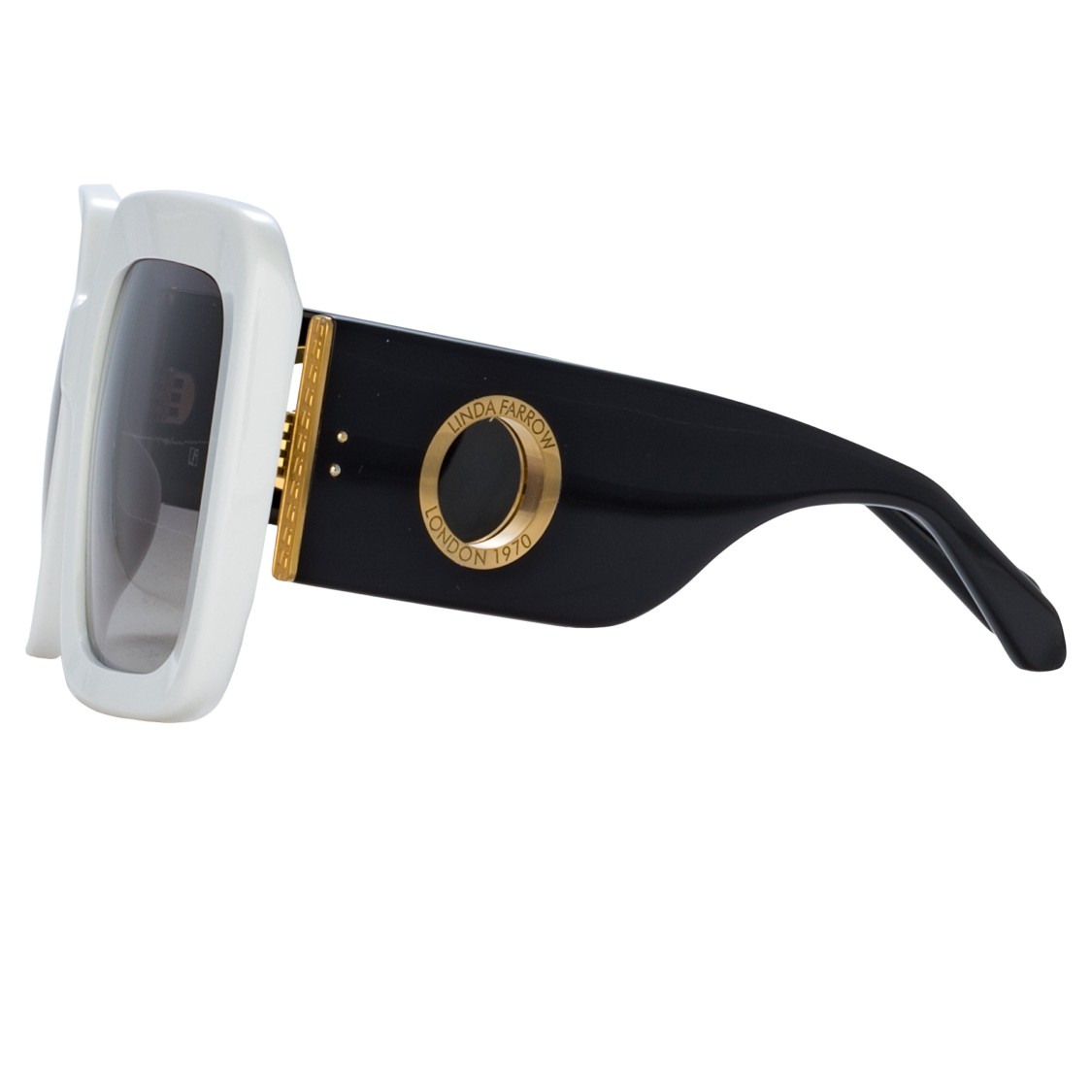 Linda Farrow Shelly Oversized Sunglasses In