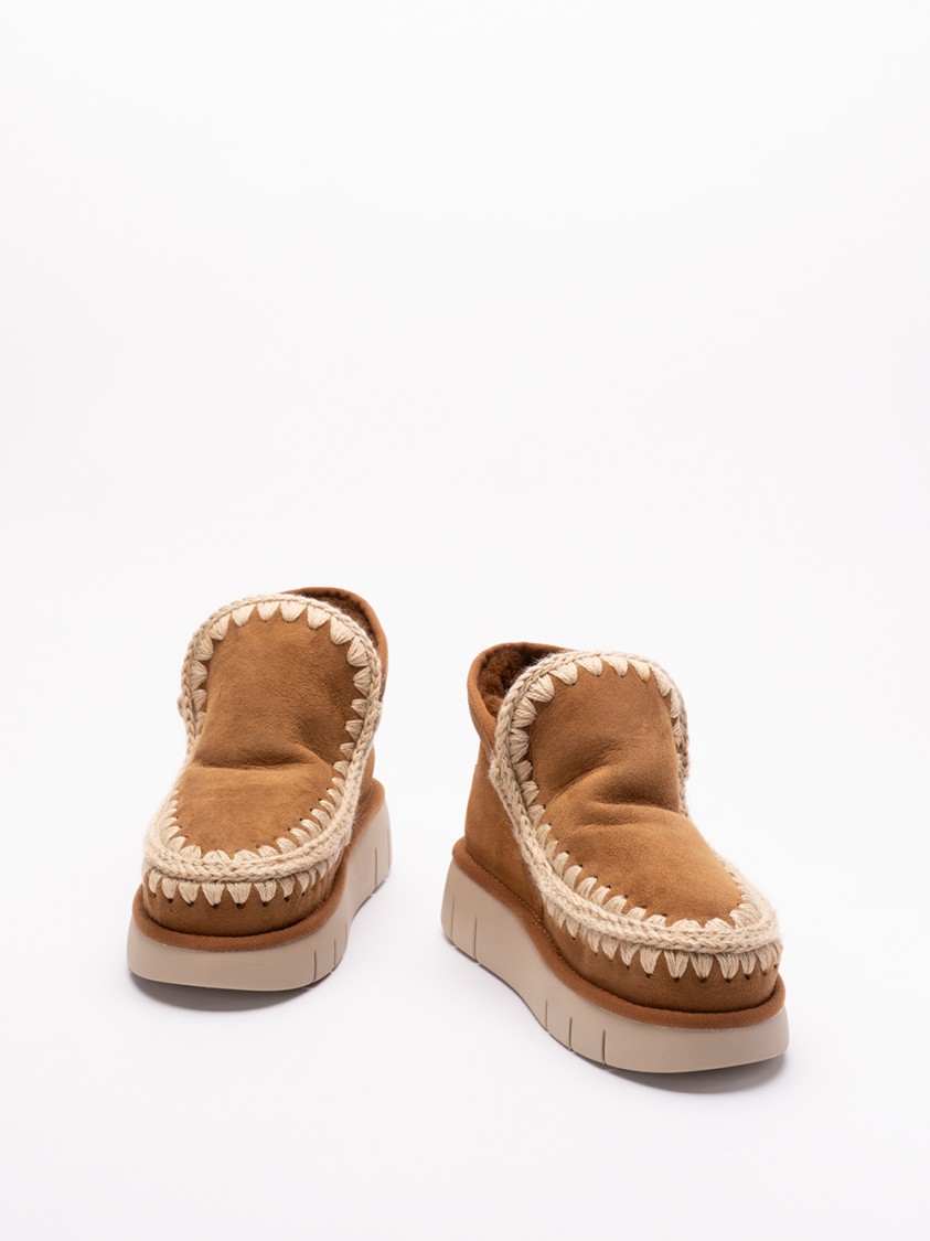Mou `eskimo Bounce Sneaker In Brown