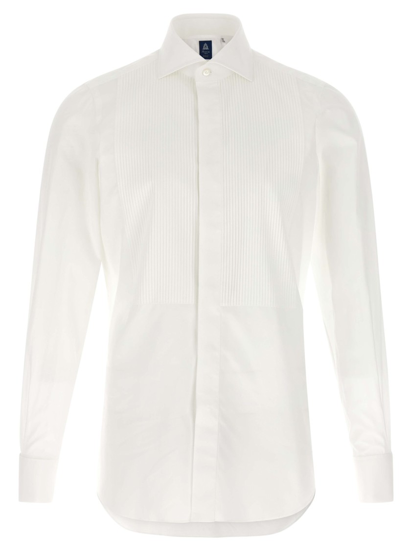 Finamore 1925 Eduardo Shirt And Blouse White In White