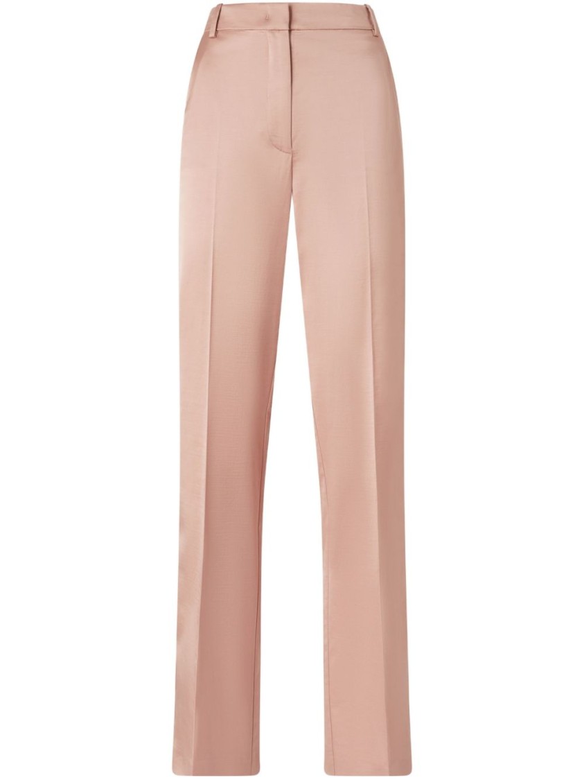 Pinko Elegant Satin Trousers For Ceremonies