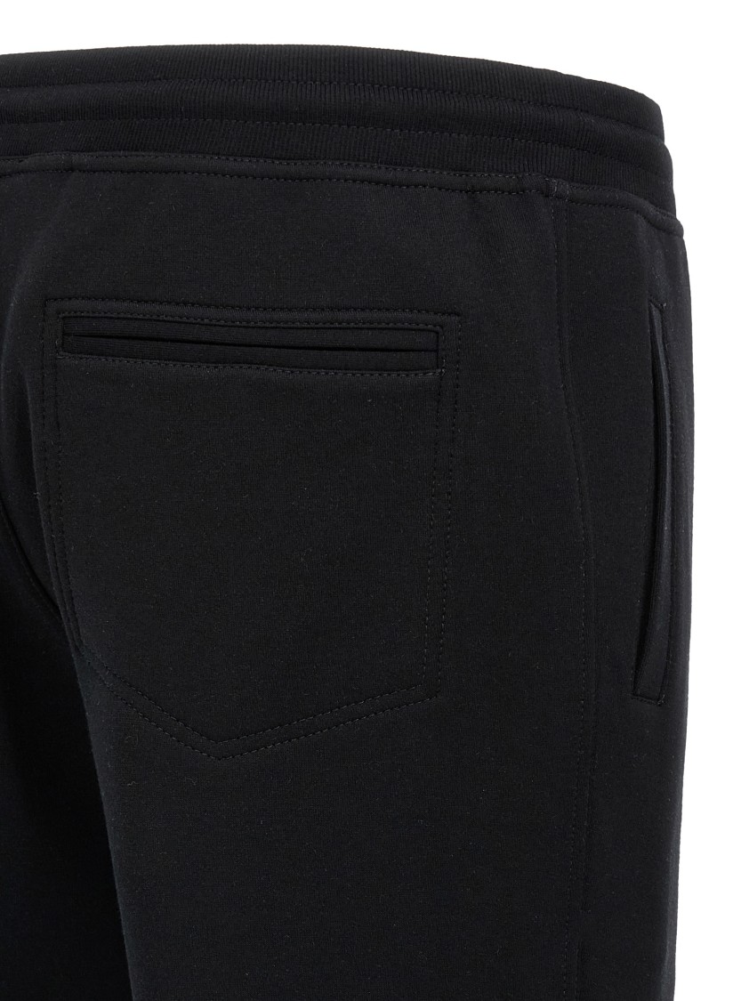 Brunello Cucinelli Silk And Cashmere Blend Joggers In Black