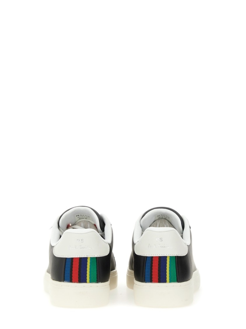 Ps By Paul Smith Ps Paul Smith Leather Sneakers In Black