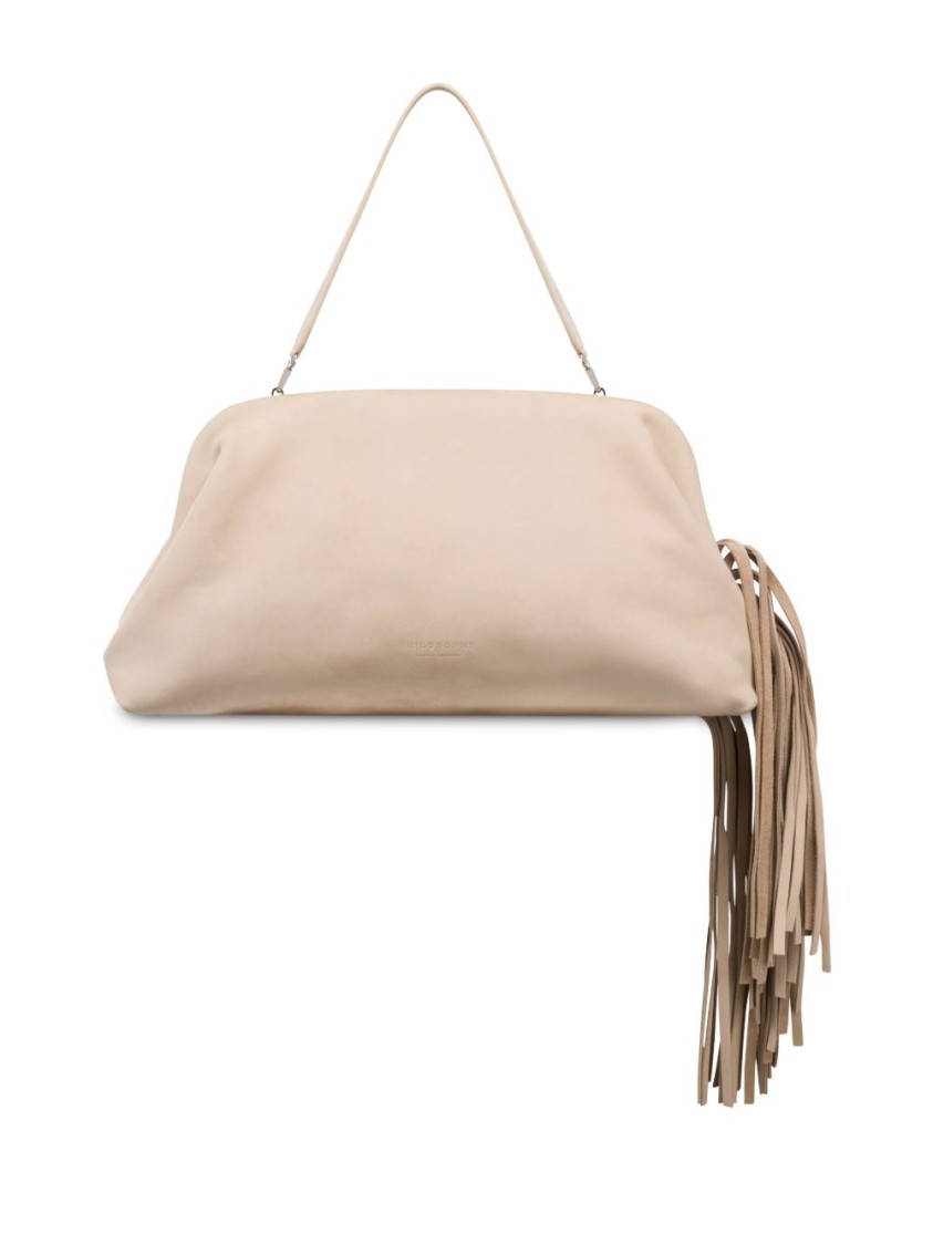 Philosophy Di Lorenzo Serafini Shoulder Bag With Unique Fringe Detail