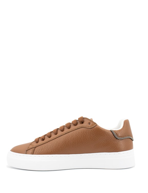 スニーカー FABIANA FILIPPI Fabiana Filippi Sneakers Leather Brown Fabiana Filippi Leather Shoes Sneaker in Brown | THE LIST