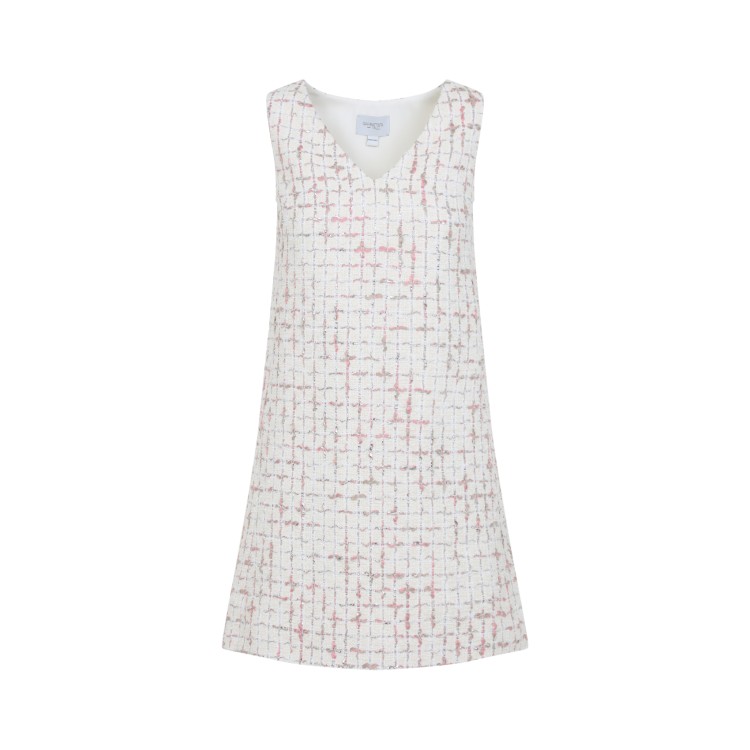 オールインワン・サロペット Giambattista Valli Ivory Rose Midi Dress Giambattista Valli Rose-Print Cotton Midi-Dress | Saks Fifth