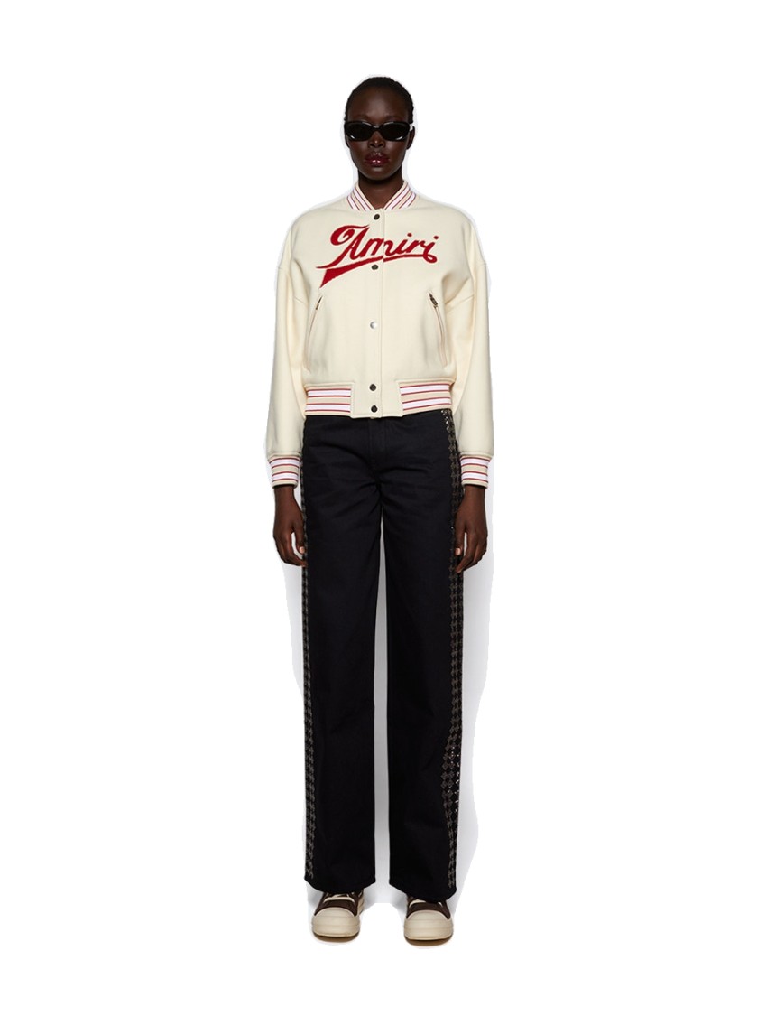 Amiri Denim Straight-leg Jeans In Black