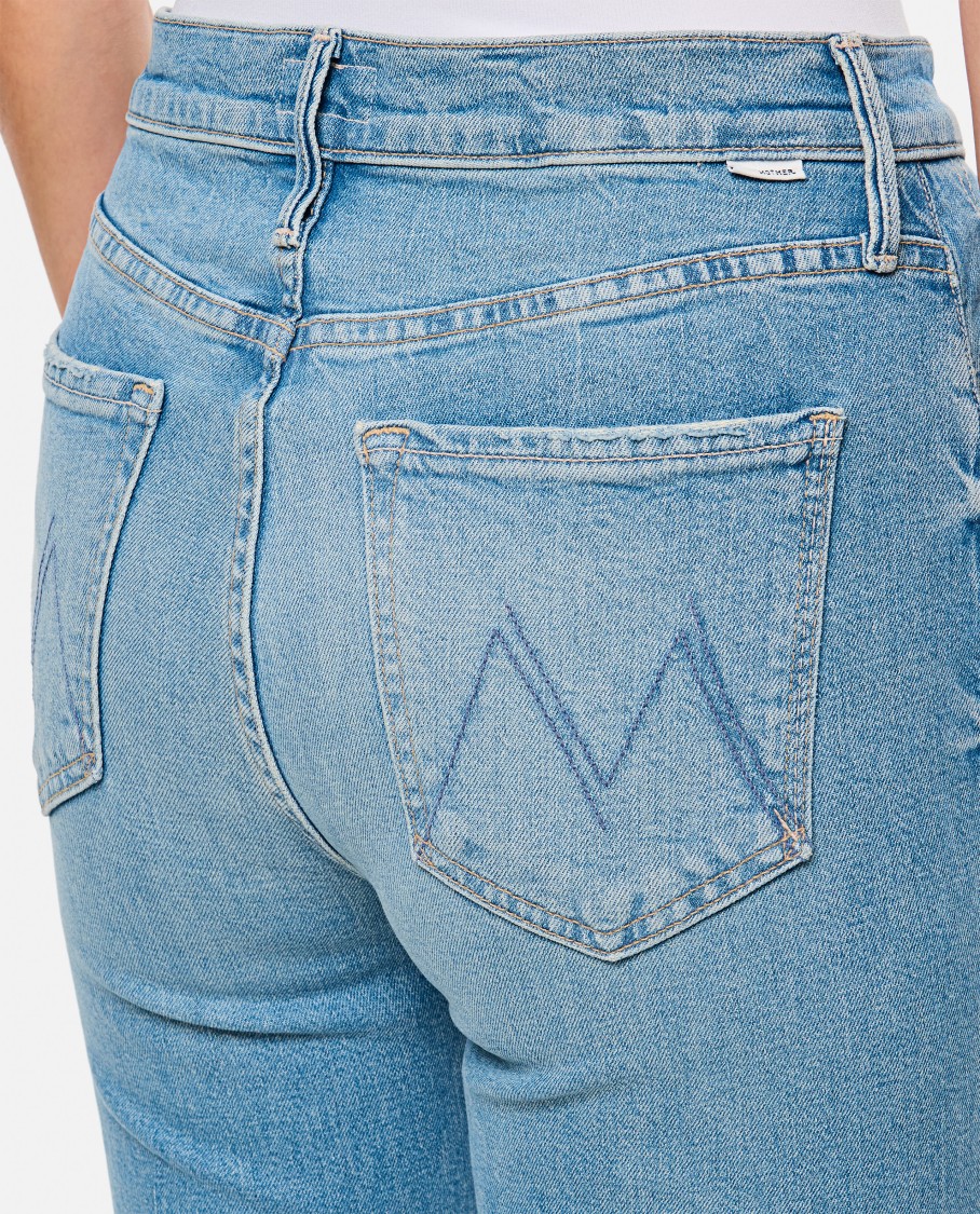 Shop Mother Light Blue "the Doozy" Jeans