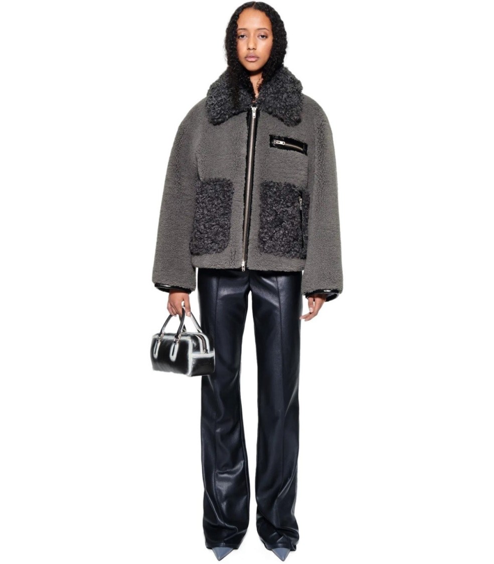 Shop Stand Studio Joann Grey Jacket