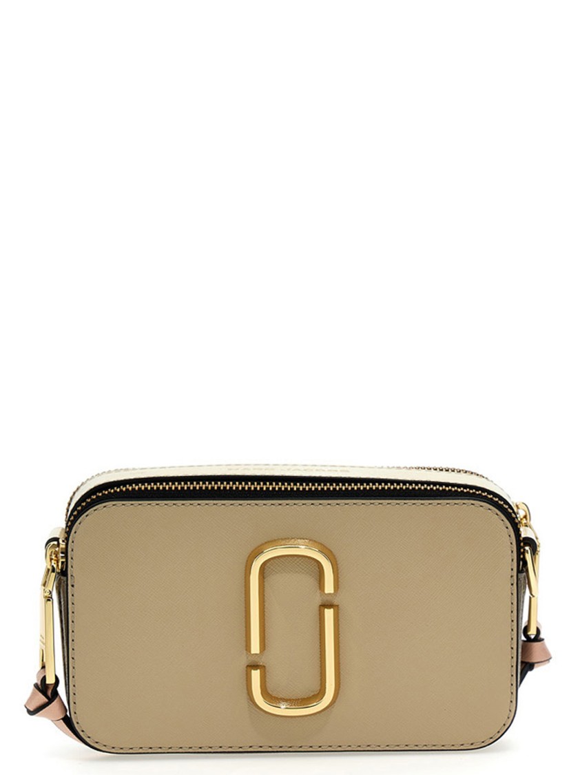 Marc Jacobs 'the Snapshot' Crossbody Bag In Neutral