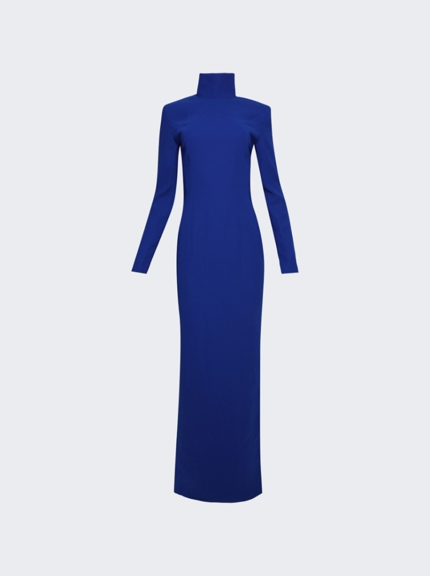 Monot Long Dress With Back Slit And Maxi Cut-out