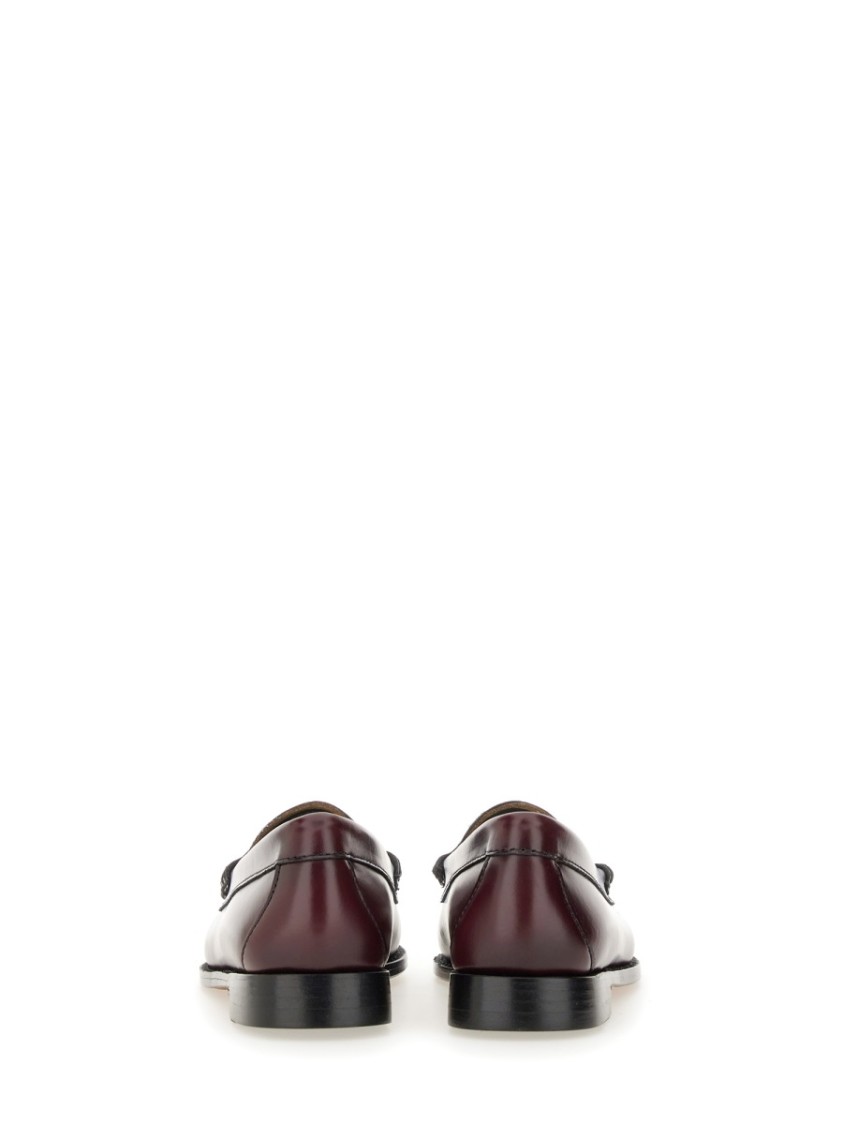 Gh Bass Moccasin Weejun In Burgundy