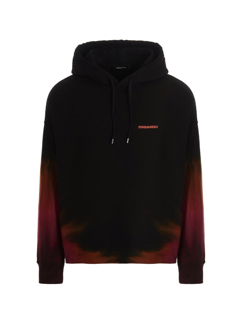 Dsquared2 D2 Flame Yoyo Pants In Black