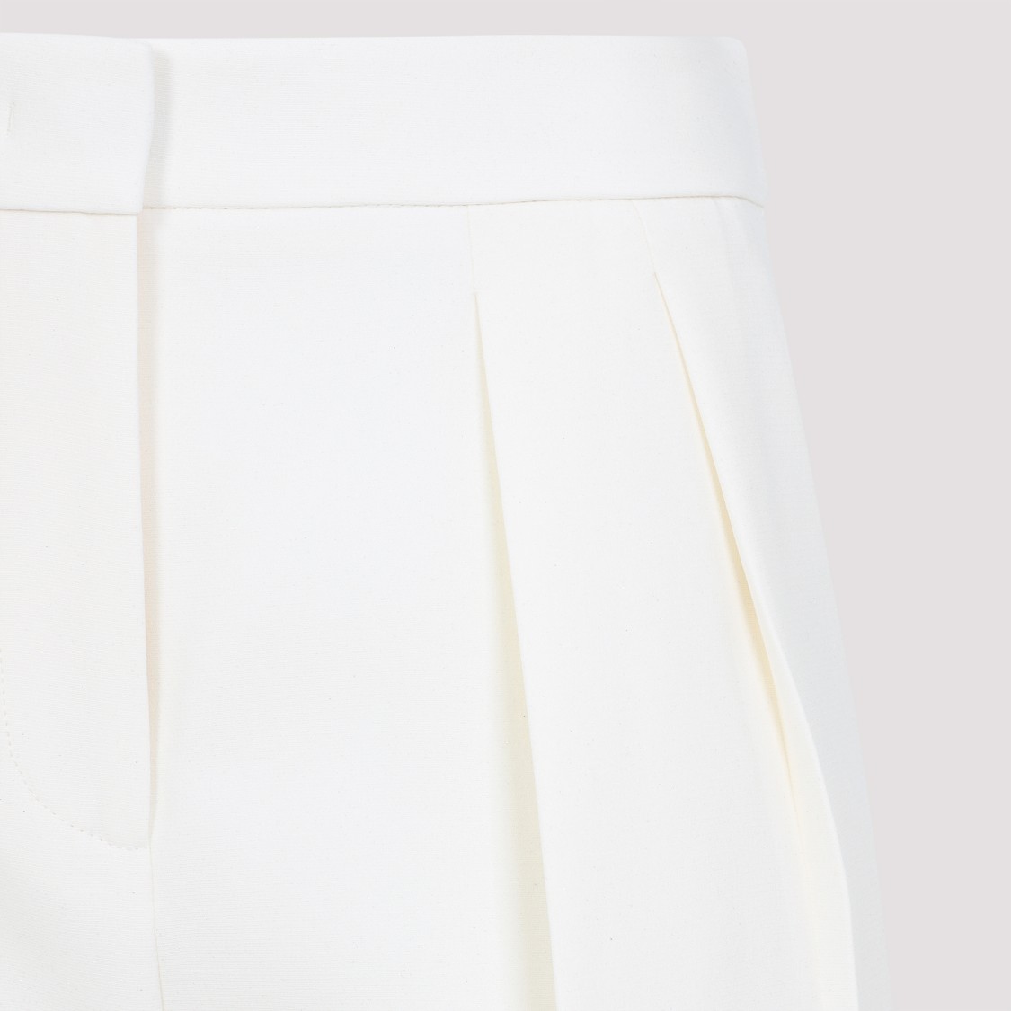 Giorgio Armani Hemp Jersey Relaxed-fit Trousers In White
