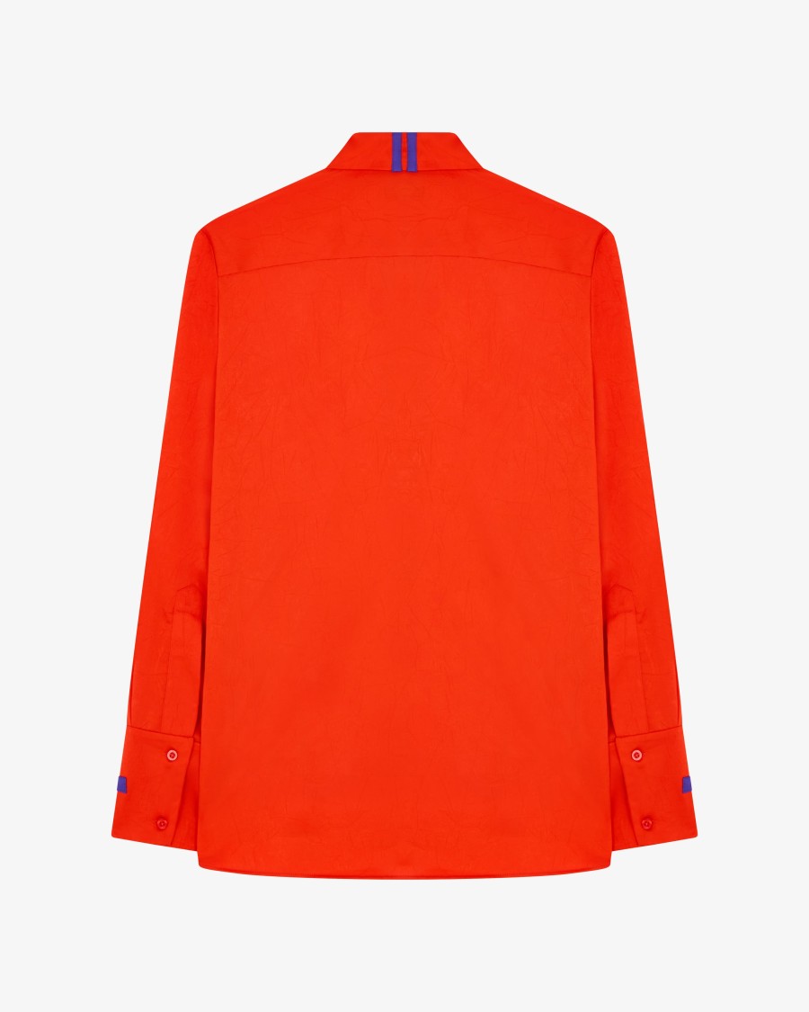 Serena Bute Oversized Shirt '25 - Bright Red