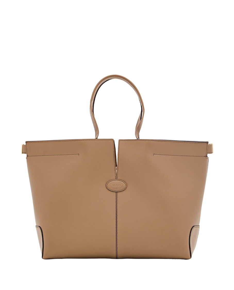 Tod's Dbm Shopping Bag In Brown