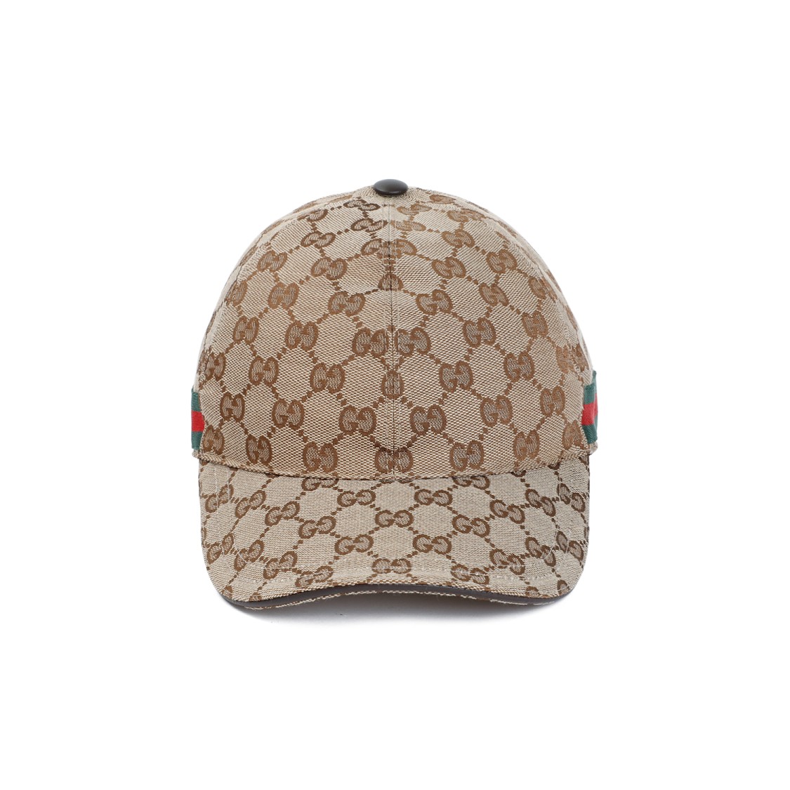 Gucci Baseball Hat With Signature Logo Pattern