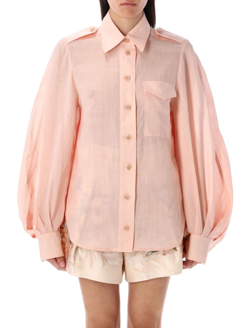 Zimmermann Illuminate Utility Shirt Clothing