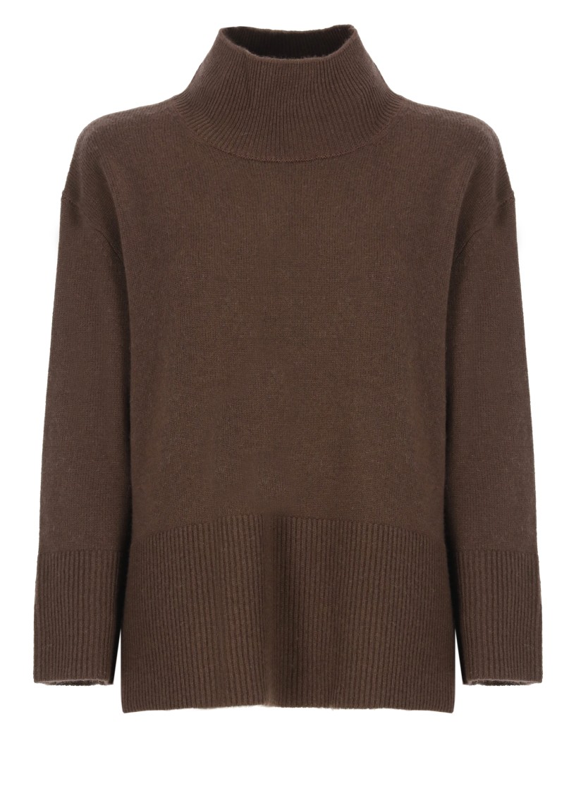 Biarritz1961 Cashmere Sweater In Brown