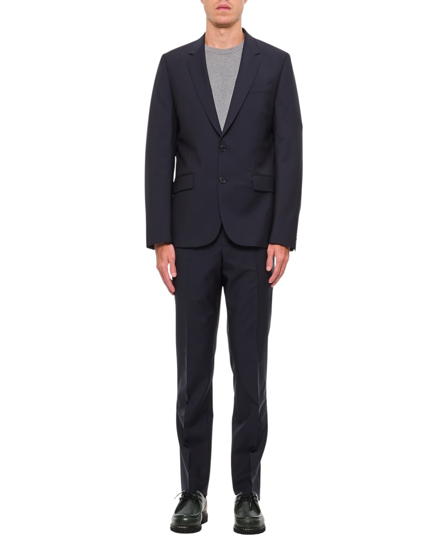 PAUL SMITH PAUL SMITH NAVY BLUE TAILORED TWO-PEICE SUIT