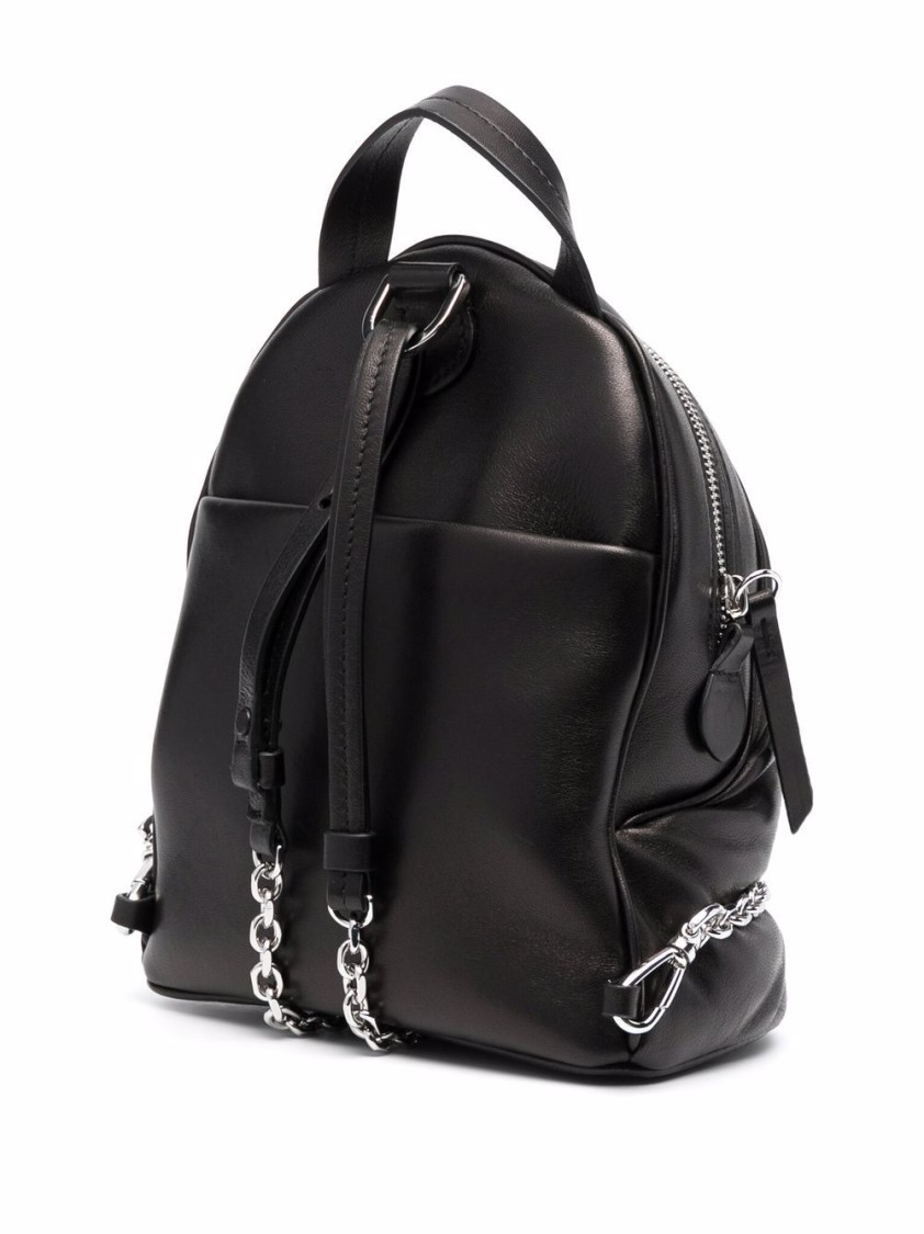 Maison Margiela Bucket Bag & Backpack In Premium Sheepskin And Cowhide With Sleek Design And Versati