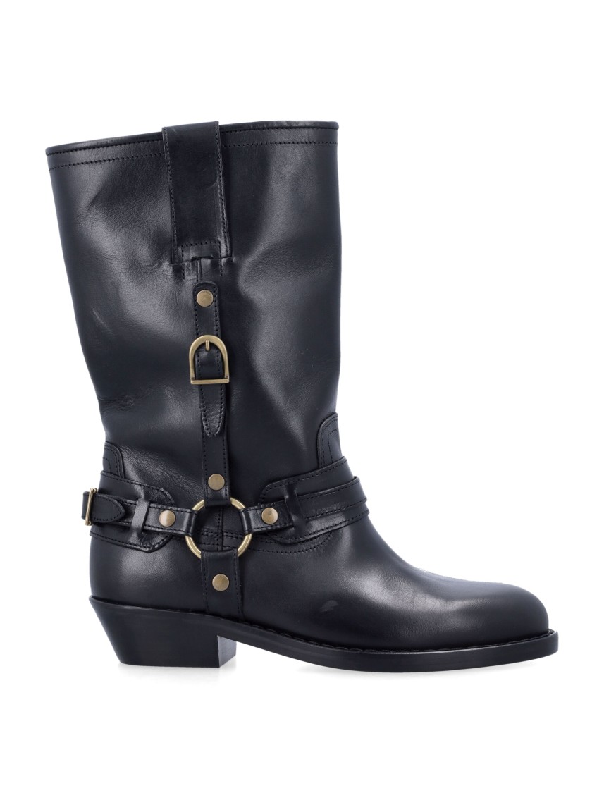 Shop Isabel Marant Knee-high Heiko Boots In Black