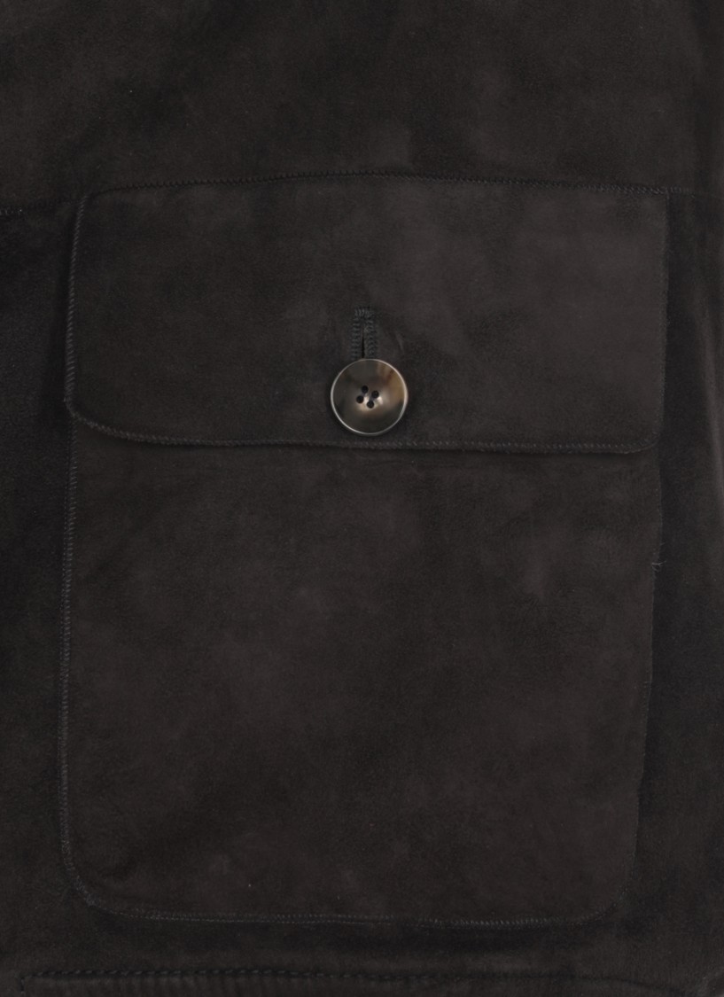 Shop The Jack Leathers Black Riverside Seamless Leather Jacket
